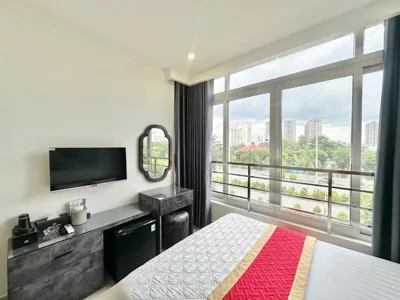 Deluxe King-kamer — Phú Gia Hotel 464 Nguyễn Văn Linh